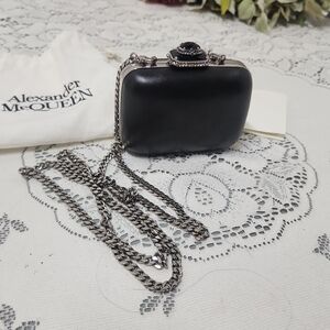 Alexander McQueen Black Clutch Bag